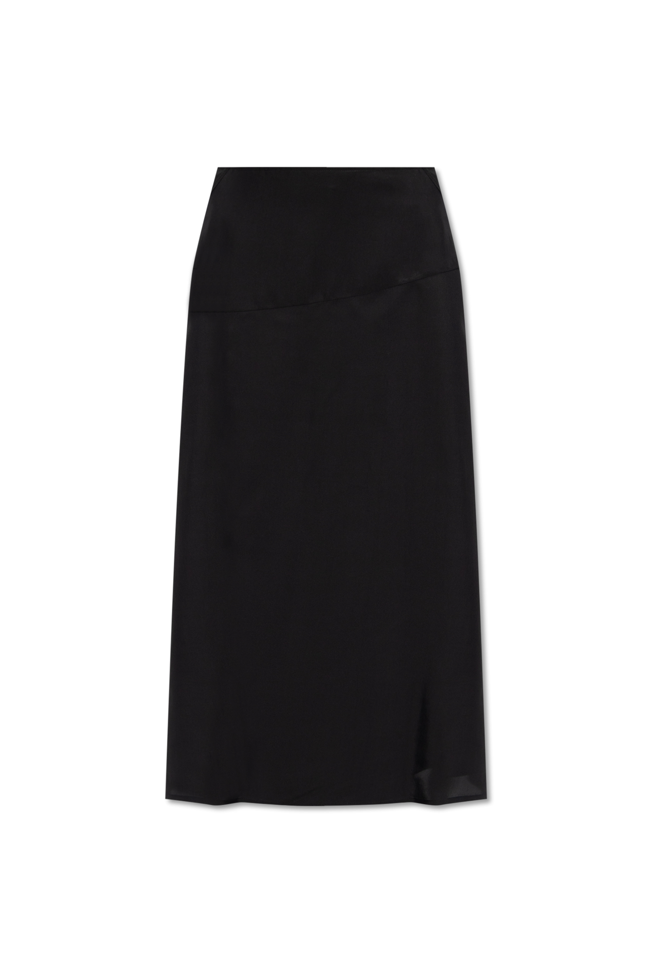 Jil Sander fluted midi skirt - Black jil sander pleated a